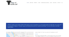 Desktop Screenshot of marblecliff.org
